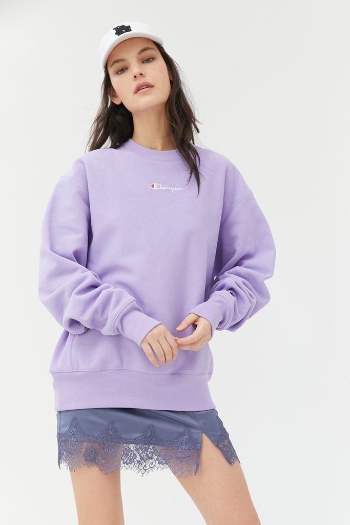 champion pastel purple hoodie