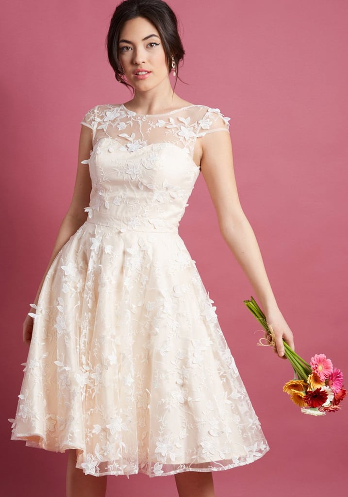 Eyes on the Bride A-Line Dress