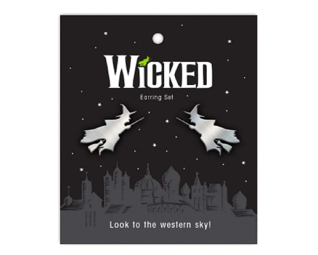 Wicked Flying Witch Earrings