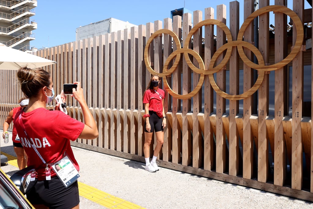 Athletes Give BTS Look at Tokyo Olympic Village on TikTok