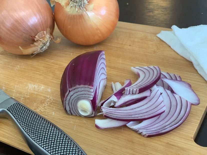 I Tried This TikTok Hack for Slicing Onions—It's Life Changing