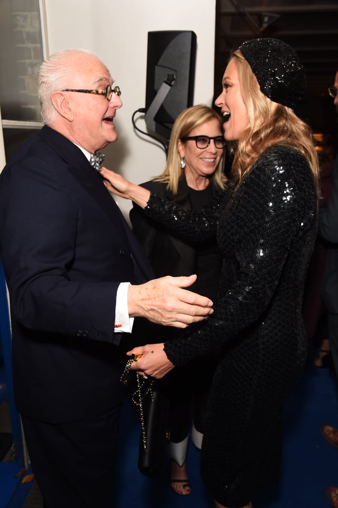 With Manolo Blahnik and Ronnie Cook-Newhouse.
