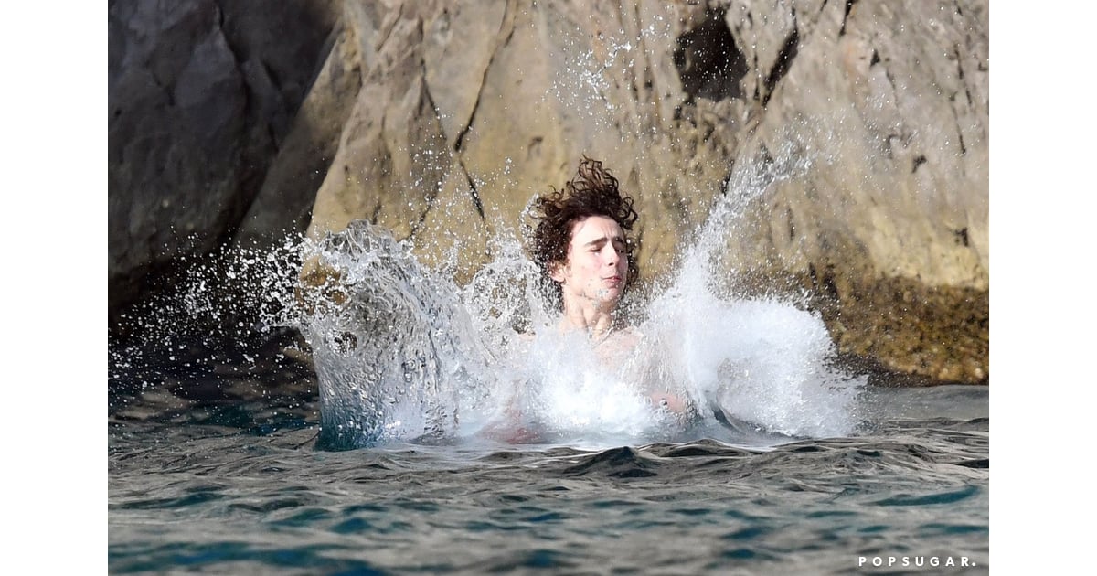 Timothée Chalamet and LilyRose Depp Kiss on Boat Pictures POPSUGAR