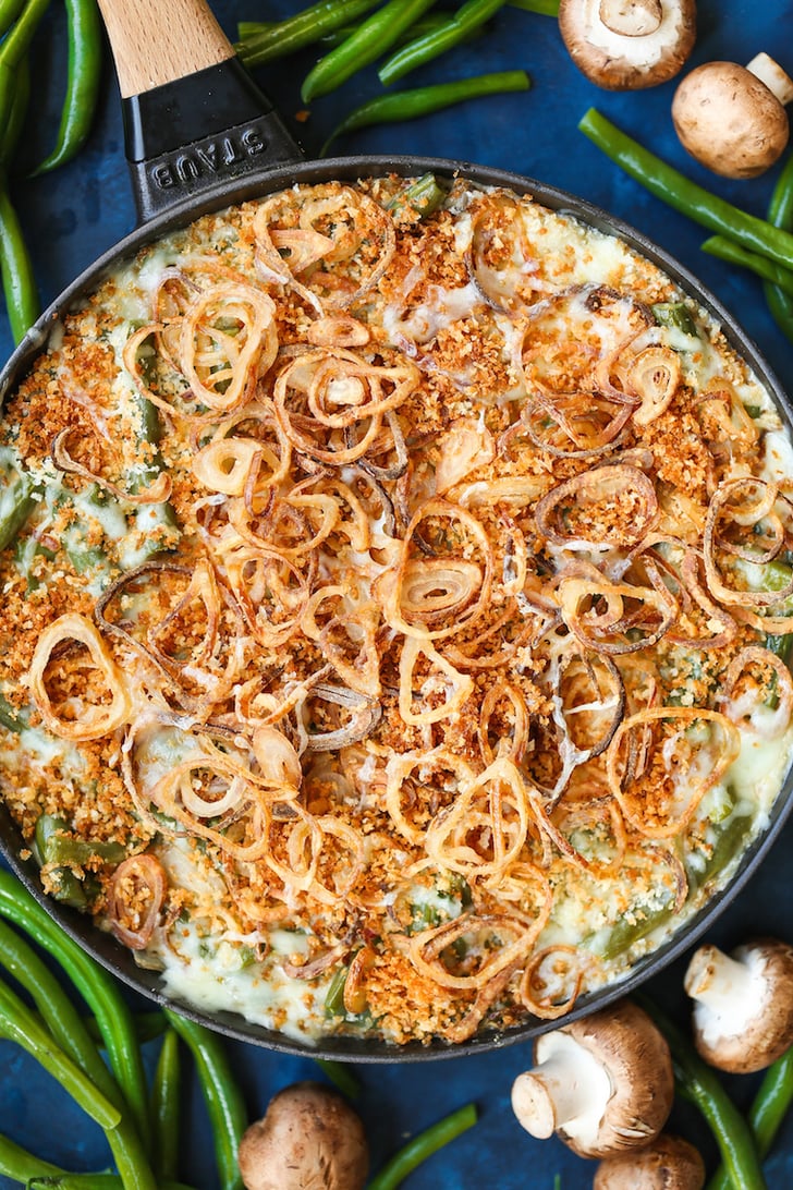Green Bean Casserole With Crispy Fried Shallots Easy Green Bean