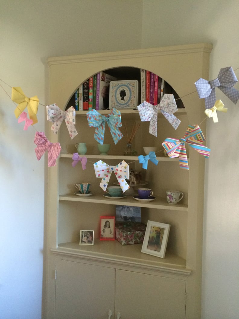 Paper Bow Garland