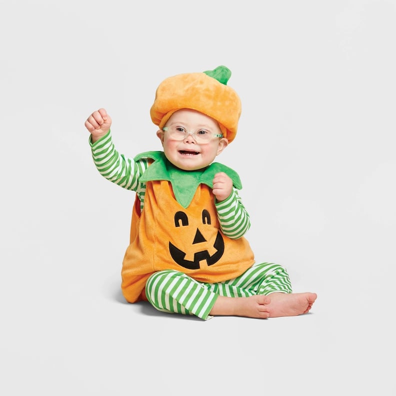 Baby Plush Pumpkin Halloween Costume