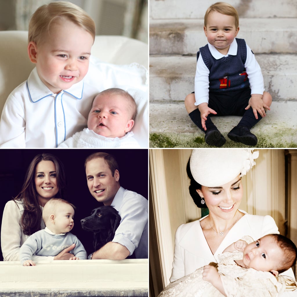Prince George and Princess Charlotte Pictures