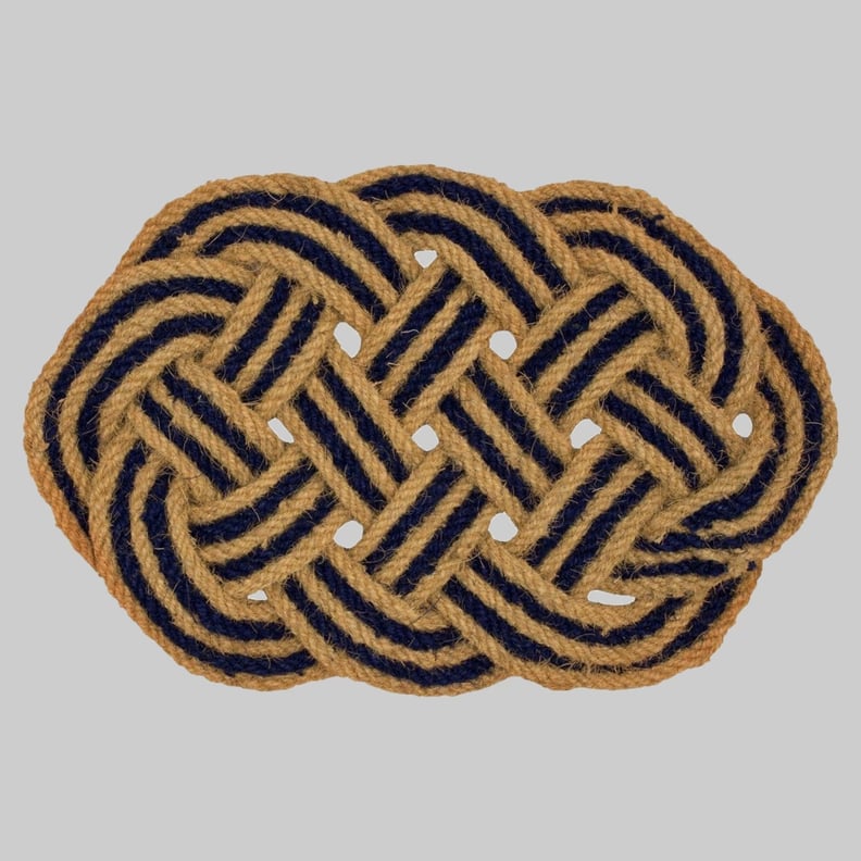 Oval Braided Outdoor Doormat