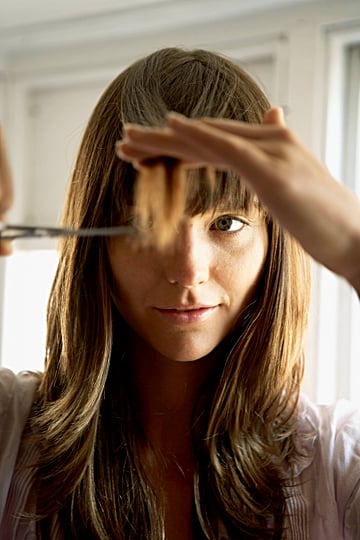 How to Cut Your Own Bangs at Home, According to a Stylist