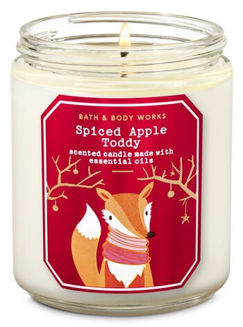 Bath & Body Works Spiced Apple Toddy Single Wick Candle