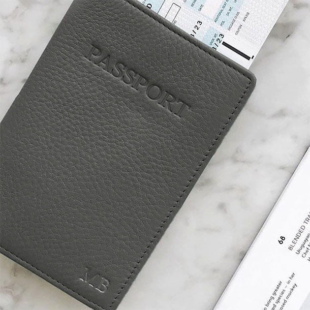 For the Traveler in Your Life: Leatherology Standard Passport Cover