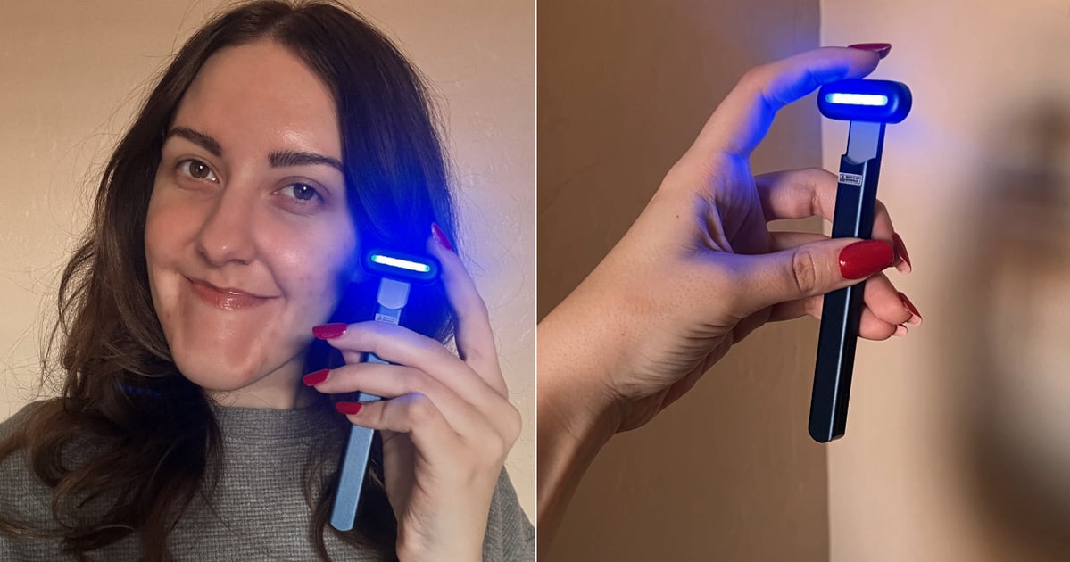 Solawave Blue Light Therapy Wand Review With Photos POPSUGAR Beauty