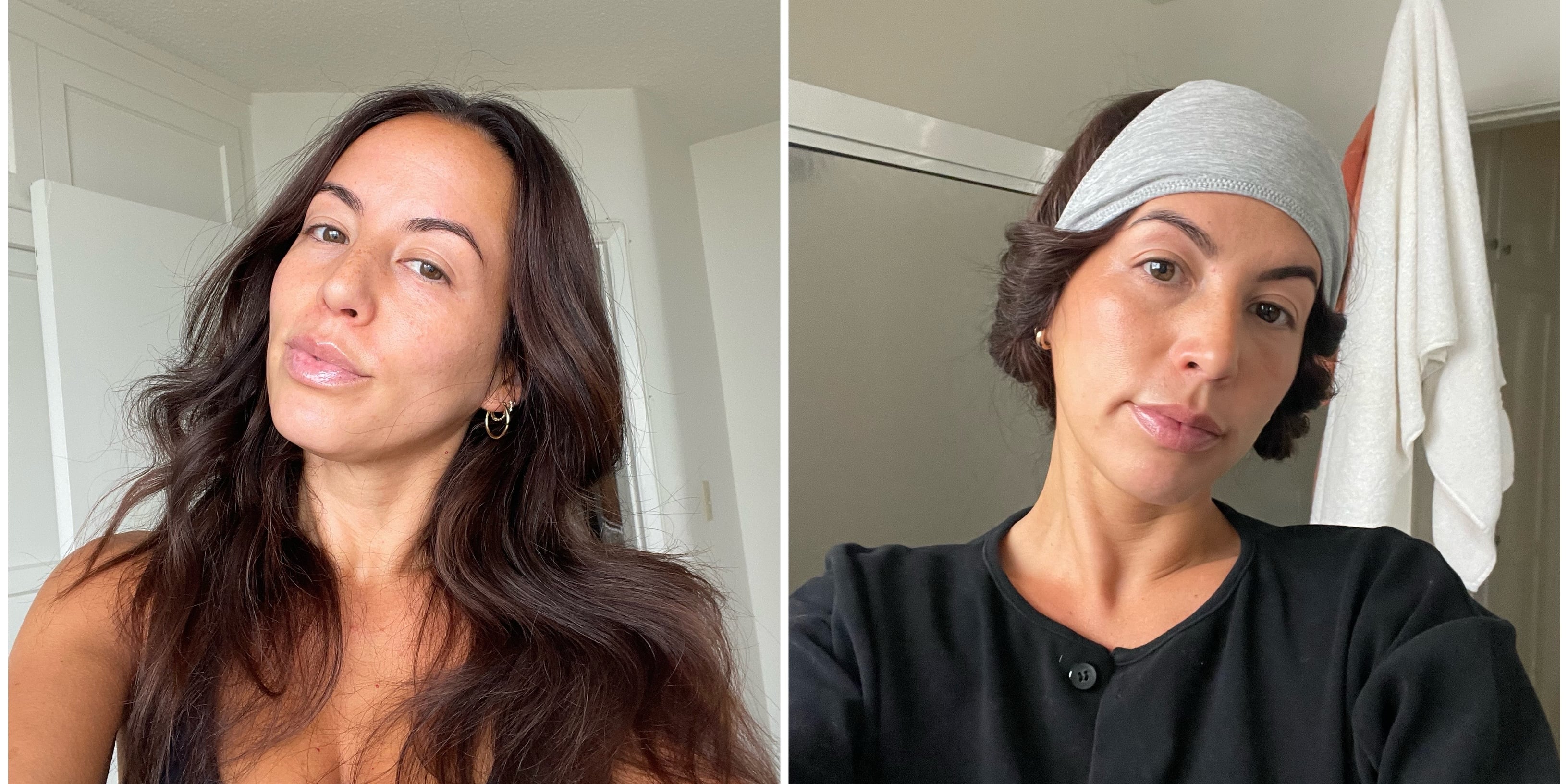 I Tried Curling My Hair With a Thong