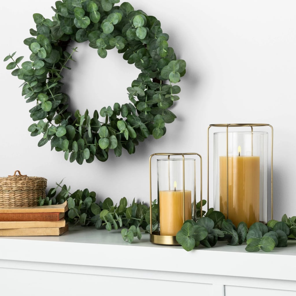 Hearth & Hand with Magnolia Faux Eucalyptus Garland