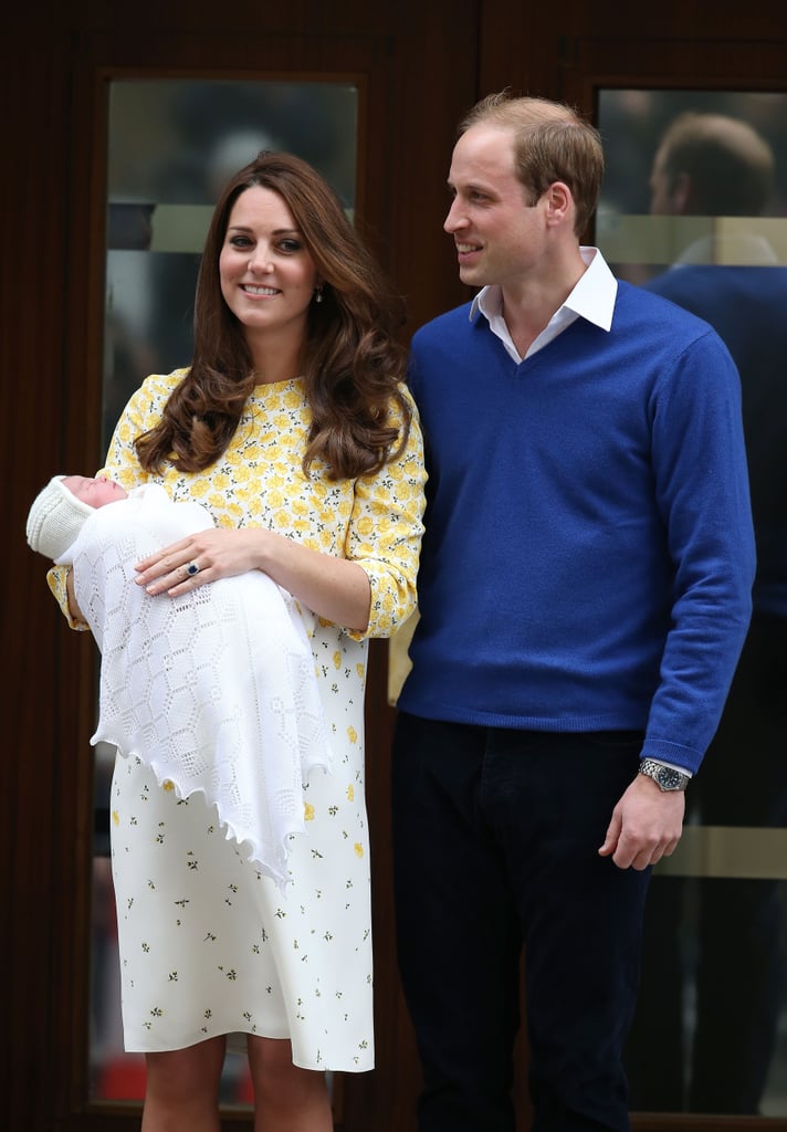 They made a lovely-looking family. The only thing missing? Prince George, who wore an outfit similar to his father's earlier.