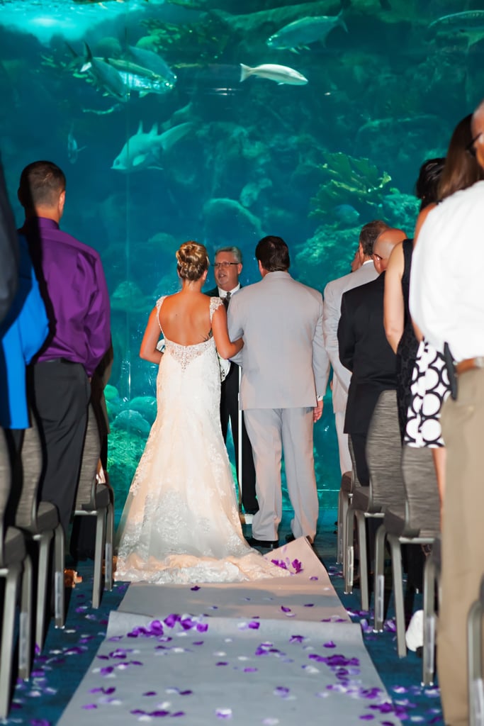 Aquarium Wedding POPSUGAR Love & Sex Photo 39
