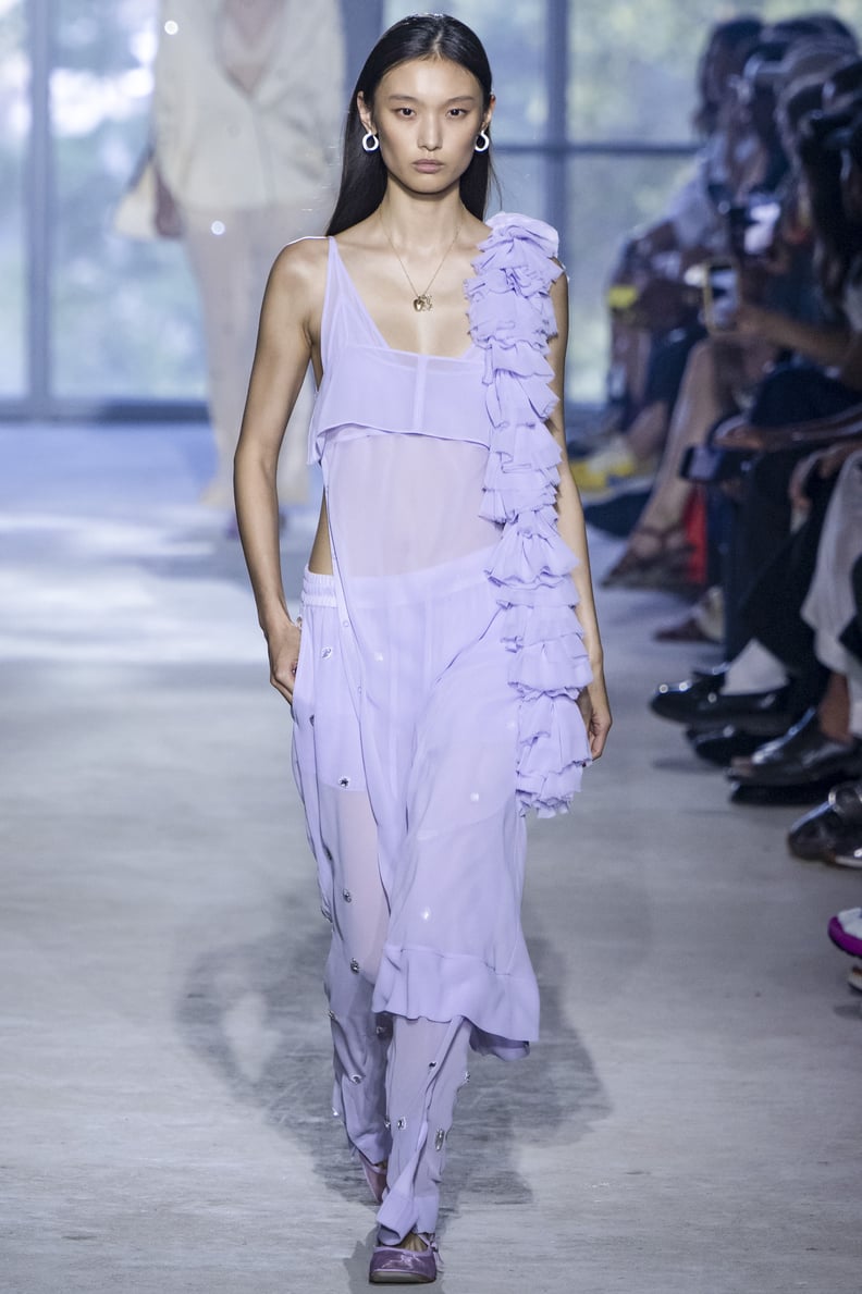 Dresses over pants, next-level florals, lavender and more top trends from  the Spring 2024 Fashion Week runways