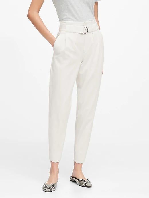 High-Rise Tapered Pant