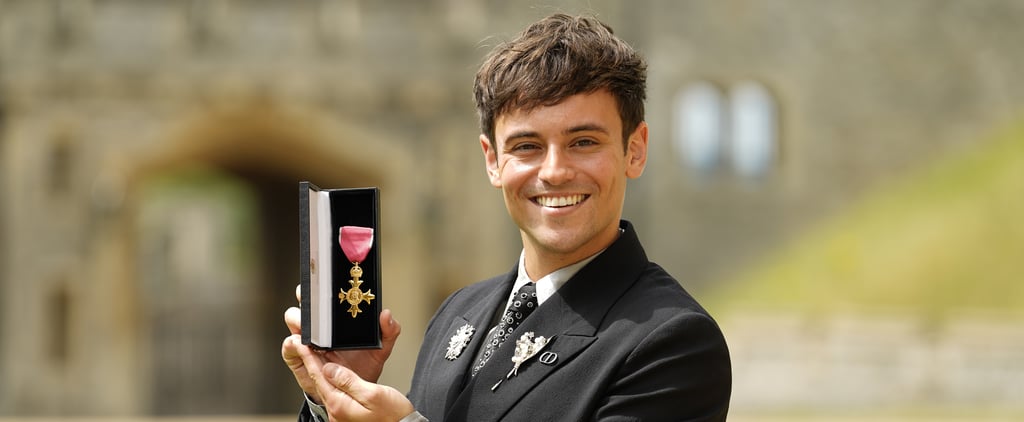 Tom Daley Receives an OBE at Windsor Castle