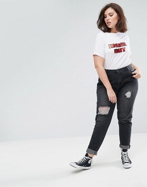 Boyfriend jeans discount for curvy ladies