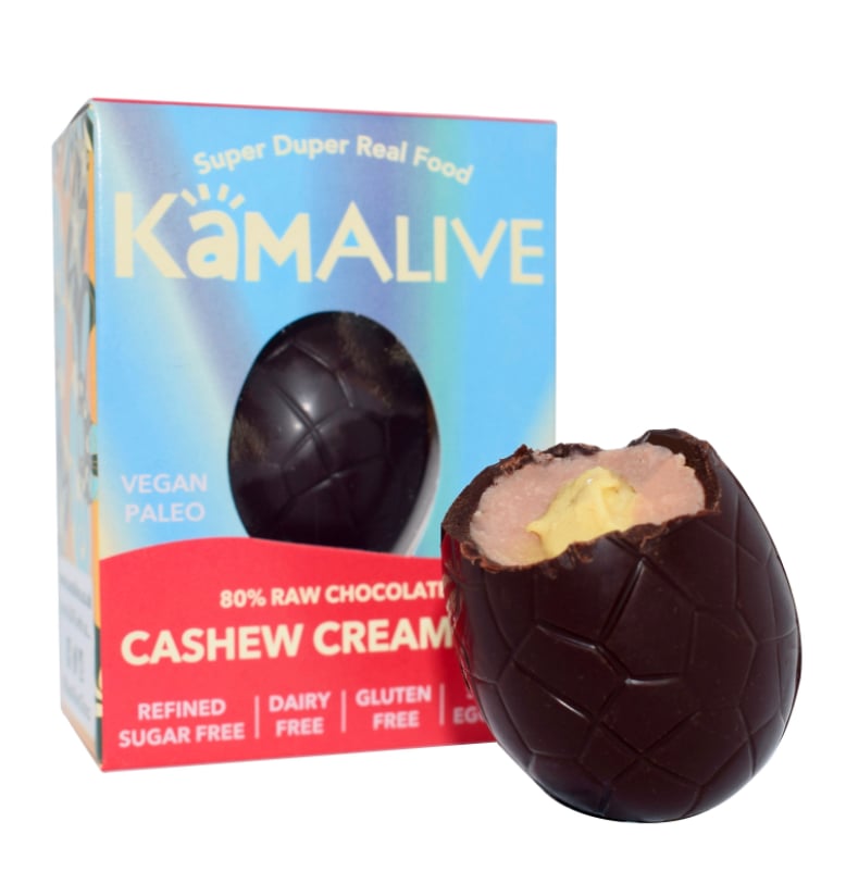 KamAlive Chocolates The Cashew Cream Egg