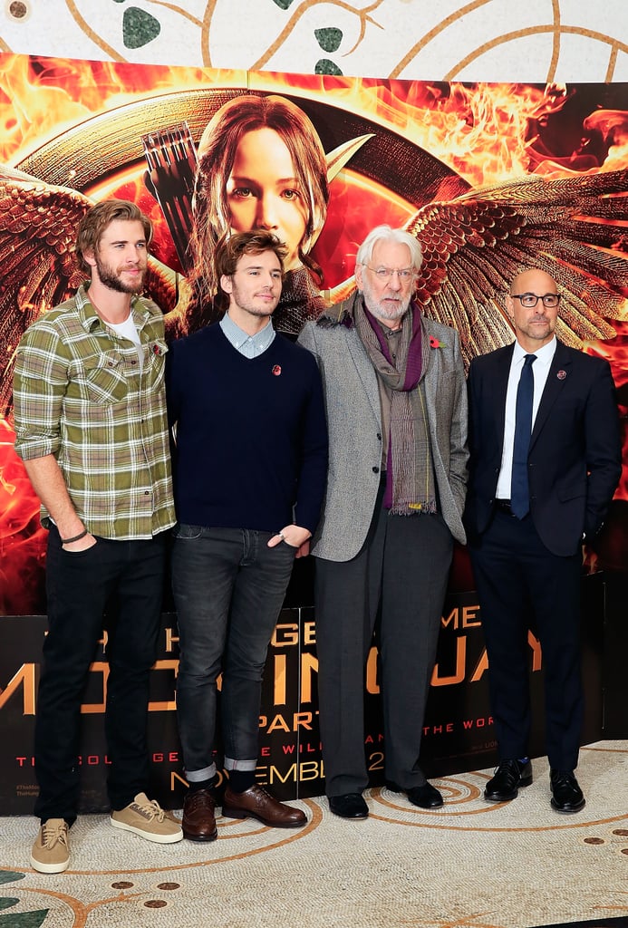 The Hunger Games Mockingjay Part 1 Cast in London