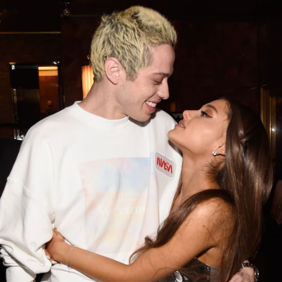 Ariana Grande and Pete Davidson at the 2018 MTV VMAs