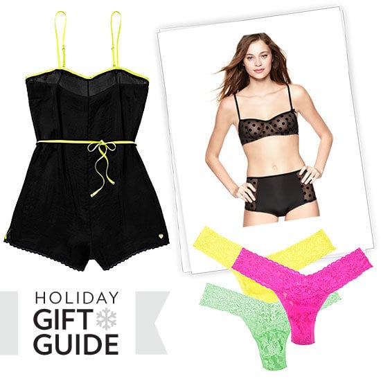 Fab's got all your bases covered when it comes to pretty lingerie gifts, from the most provocative kind of lace teddy to a sweet set of everyone's favorite candy-colored undies. Fab's got all your bases covered when it comes to pretty lingerie gifts, from the most provocative kind of lace teddy to a sweet set of everyone's favorite candy-colored undies.
