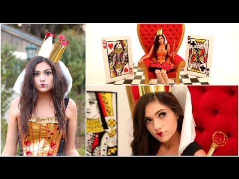 Queen Of Hearts The Best Halloween Makeup Tutorials From Youtube Popsugar Beauty
