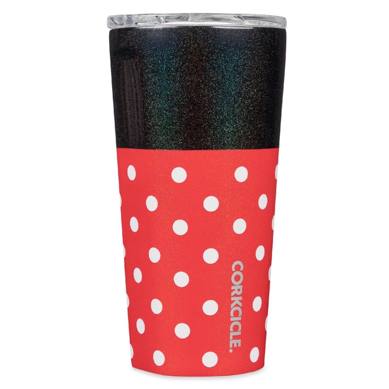 A Glam Minnie Tumbler: Minnie Mouse Polka Dot Stainless Steel Tumbler by Corkcicle