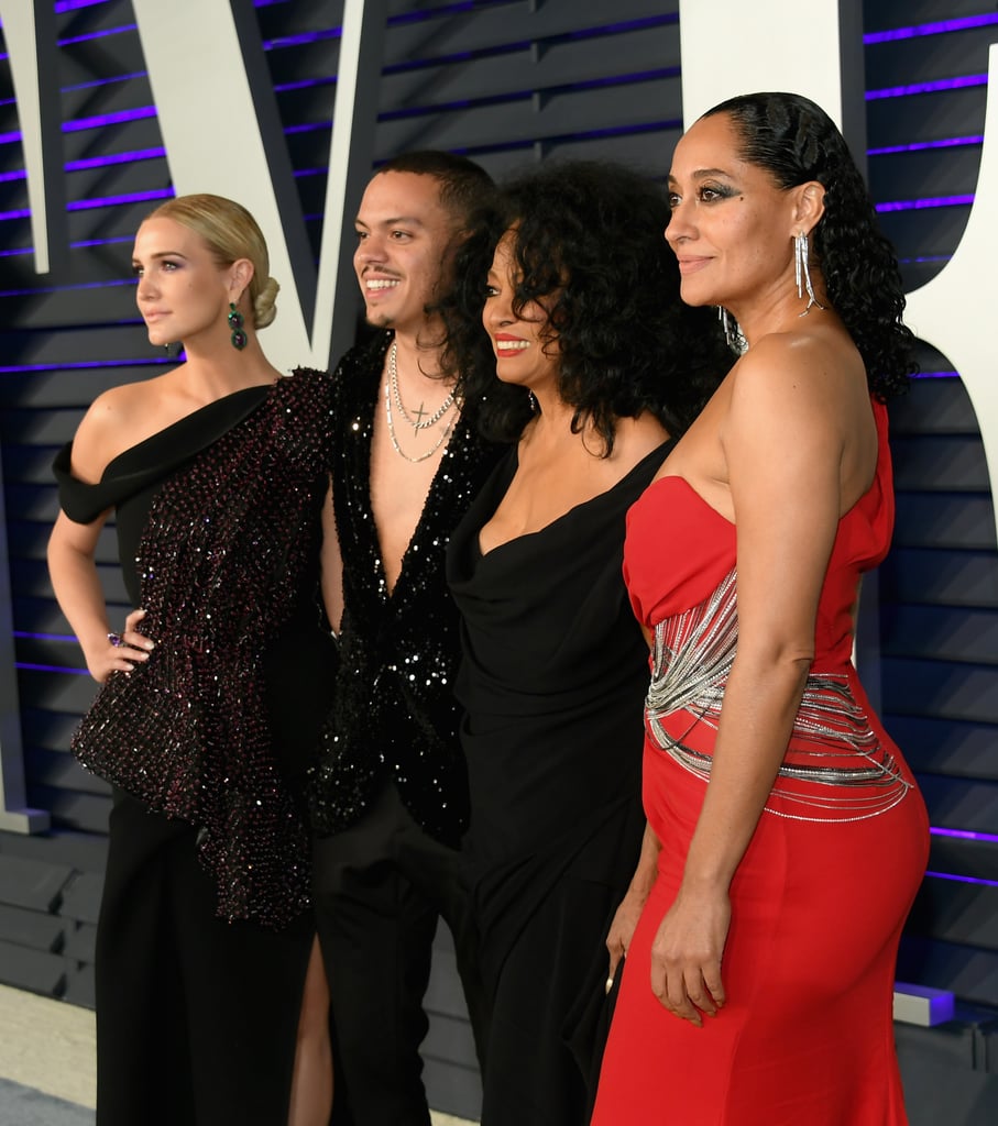 Diana Ross and Her Family at 2019 Oscars Afterparty