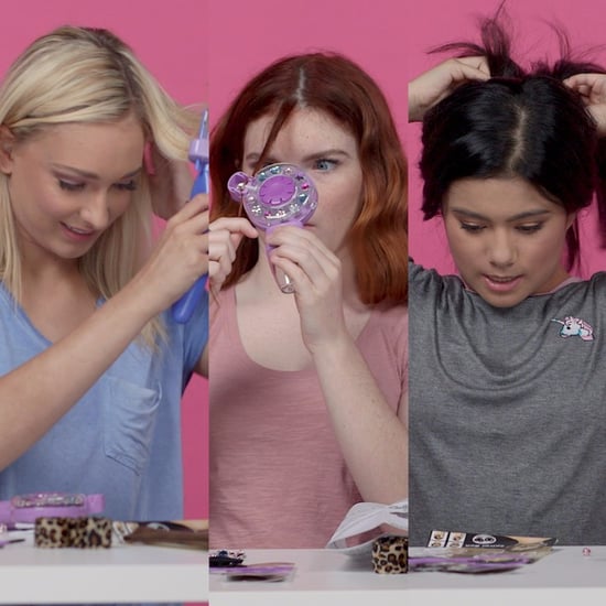 Teenagers Try '90s Hair Tools