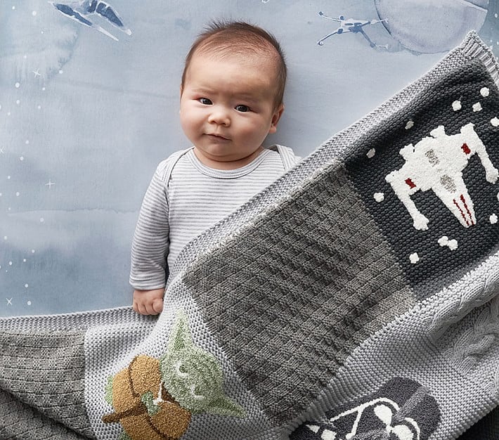 Heirloom Patchwork Knit Baby Blanket