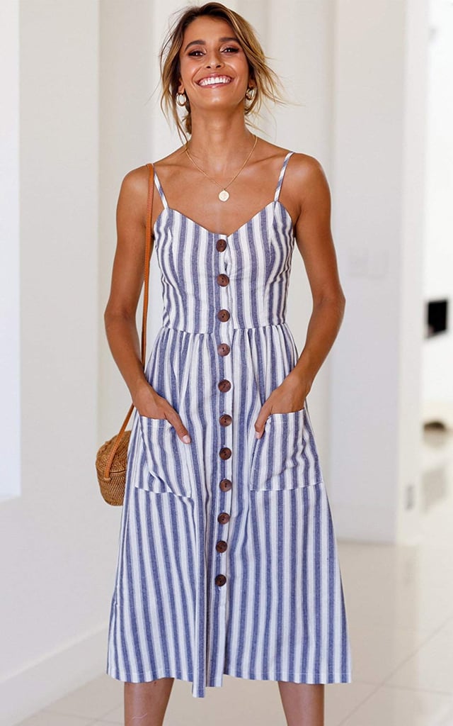 For Nautical Vibes: Angashion Midi Dress