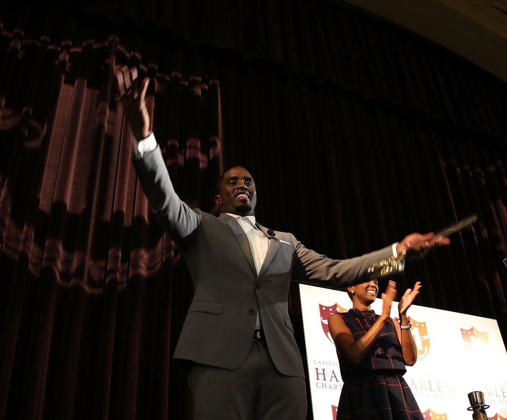 Diddy Opens Charter School in Harlem August 2016