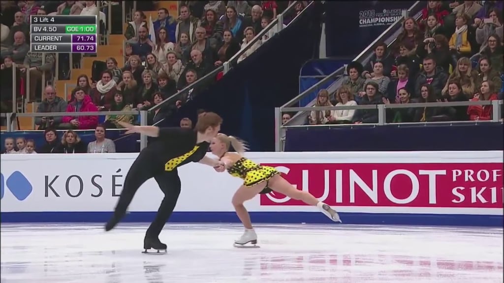 Tatiana Tarasova and Vladimir Morozov (Russia), free skate to Christina Aguilera medley