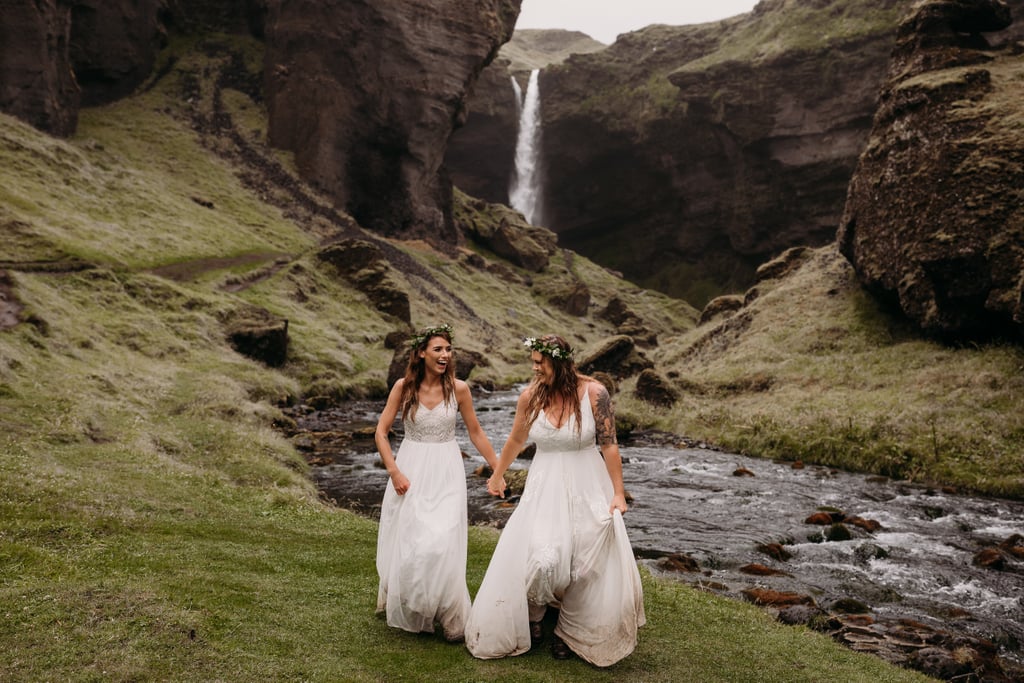 Rainy Elopement in Iceland