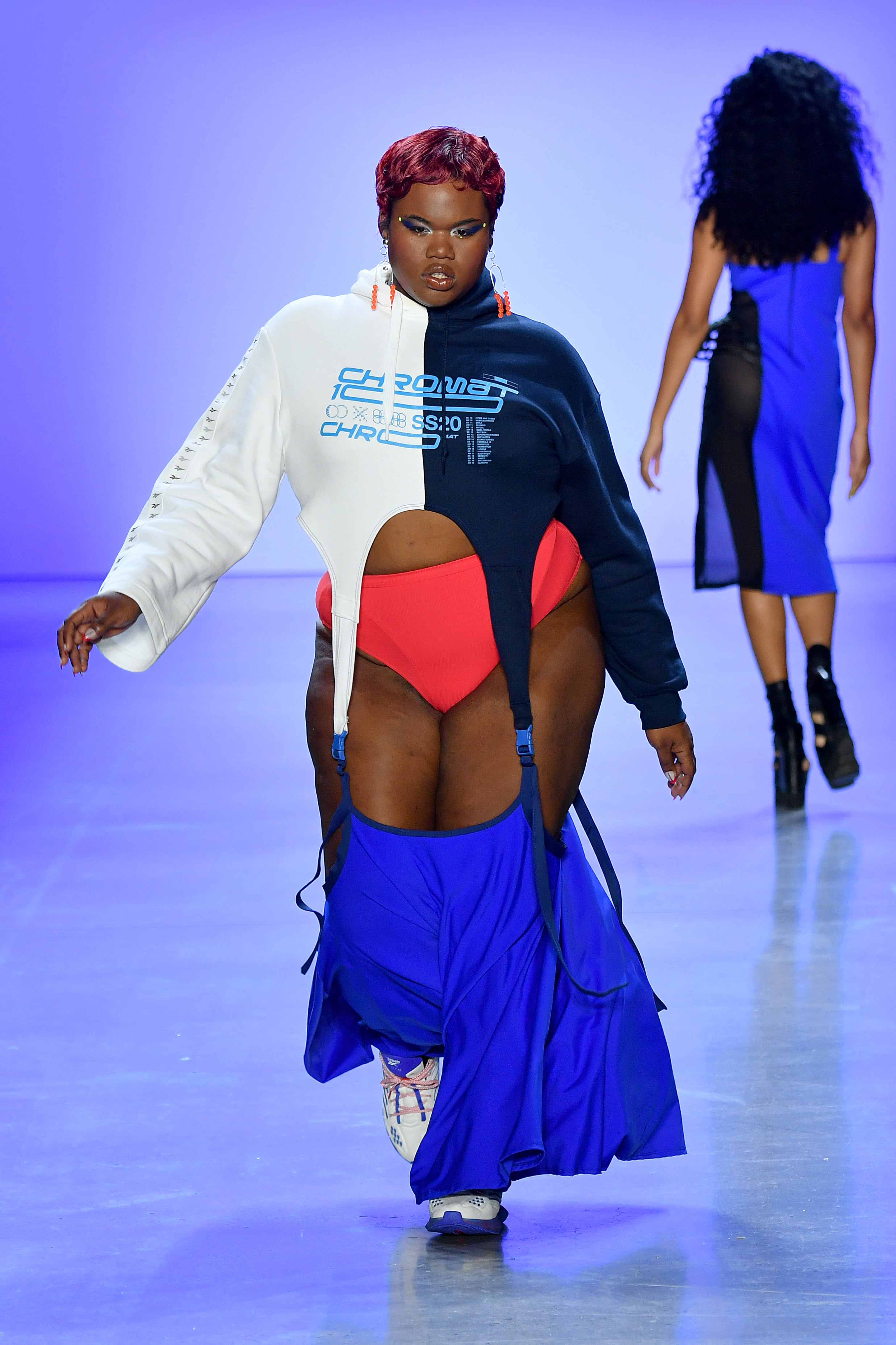 Janaye Furman walks the runway during the Louis Vuitton Womenswear News  Photo - Getty Images
