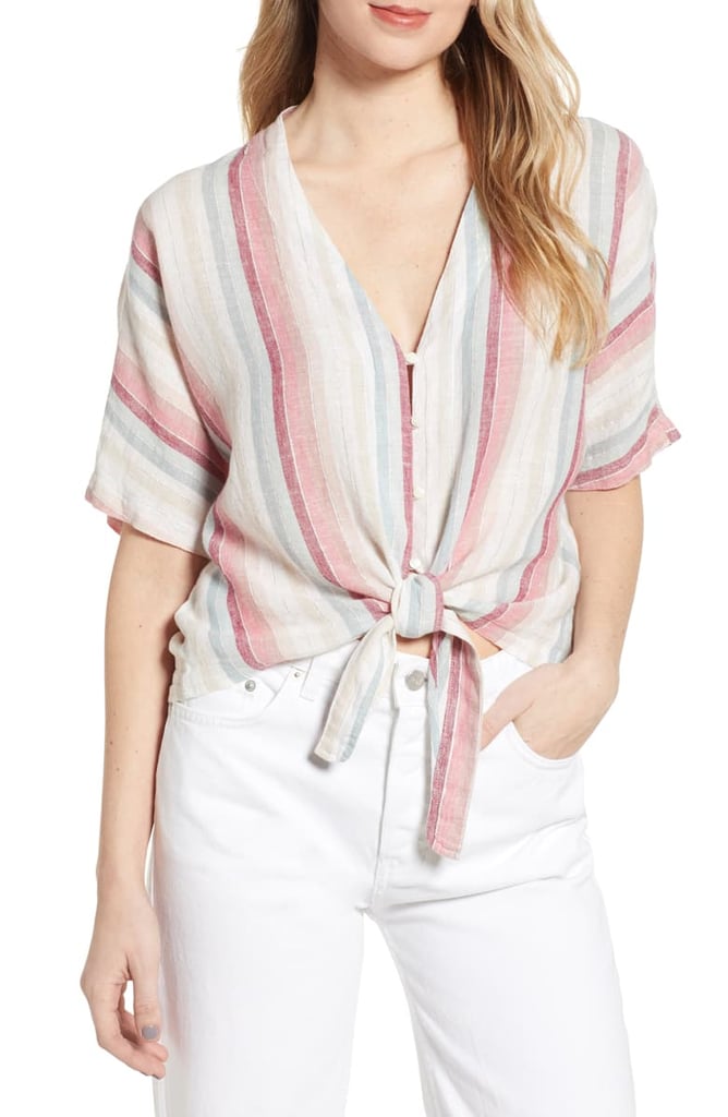 Rails Thea Tie Hem Shirt