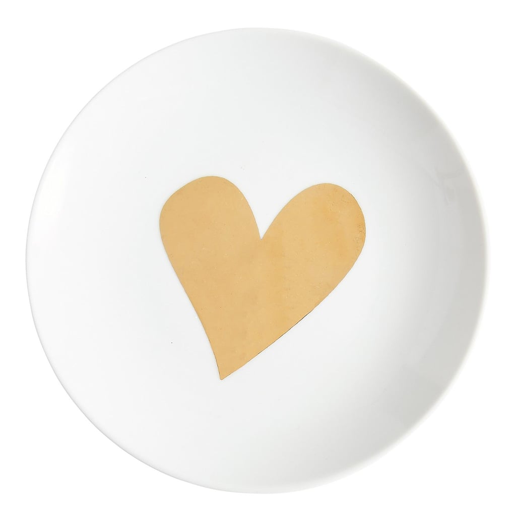 Golden Heart Plate