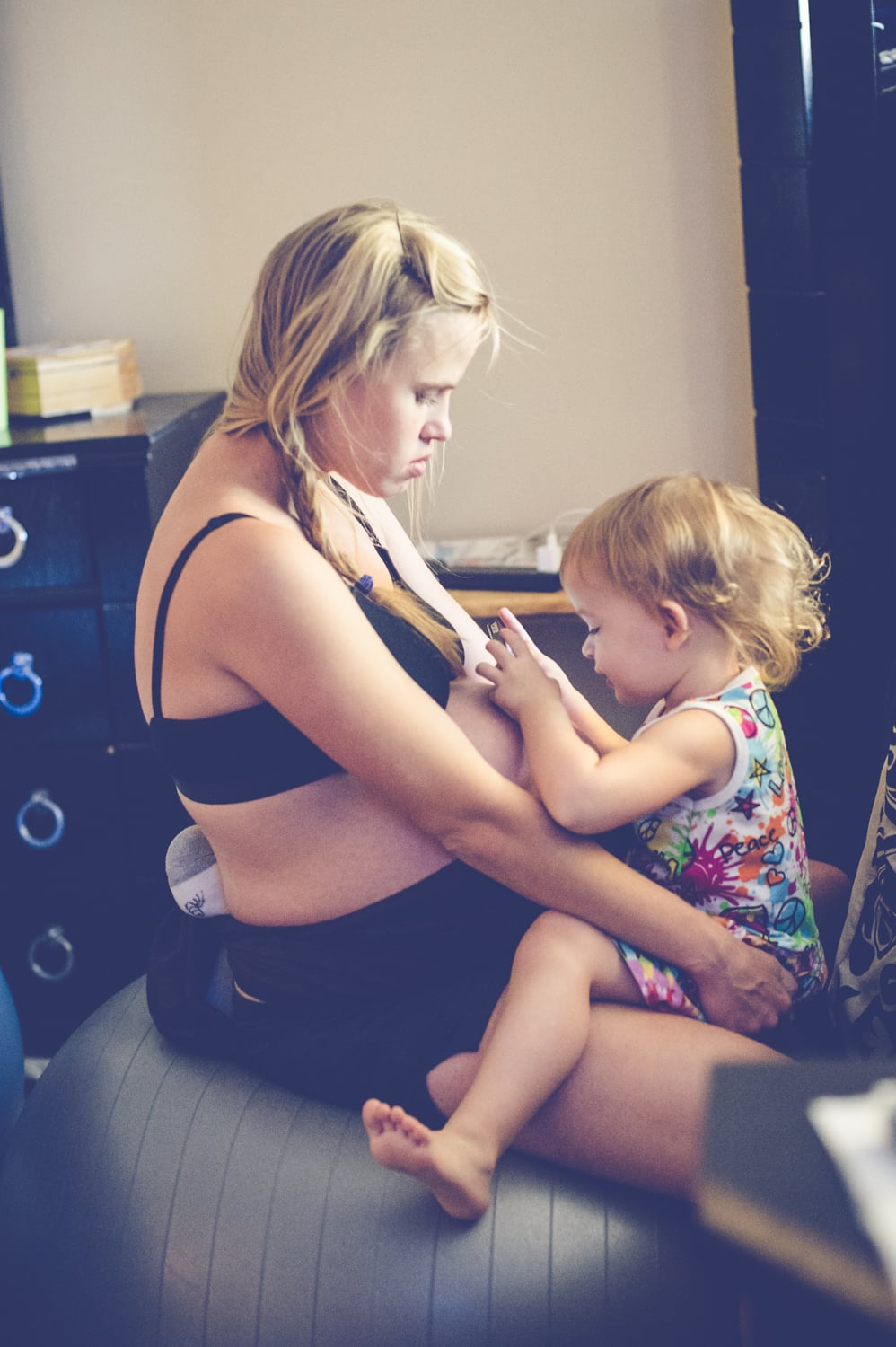 Photographs of a Home Water Birth