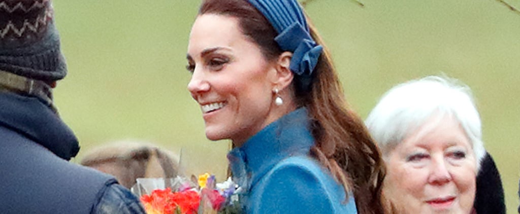 Kate Middleton's Blue Coat January 2019