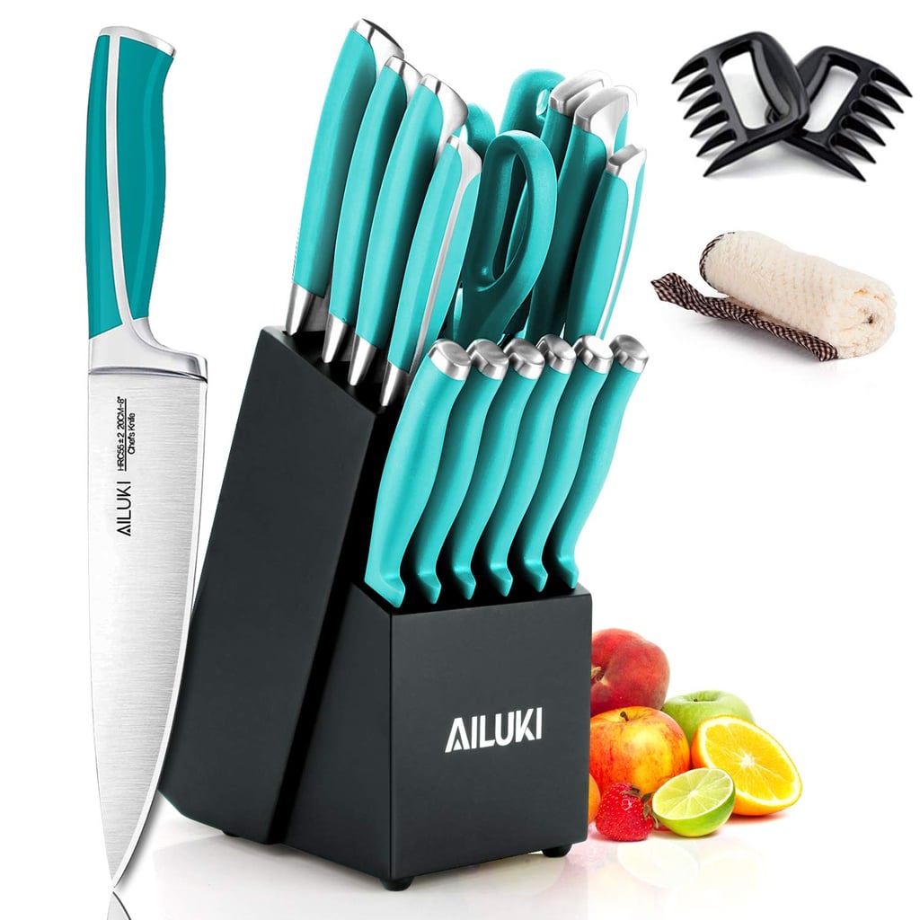Ailuki 19 Piece Kitchen Knife Set Best Kitchen Knives On Amazon Popsugar Food Uk Photo 6,Can Vegetarians Eat Fish
