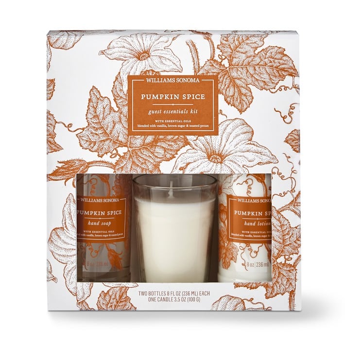 Pumpkin Soap: Williams Sonoma Pumpkin Spice Guest Essentials Gift Set