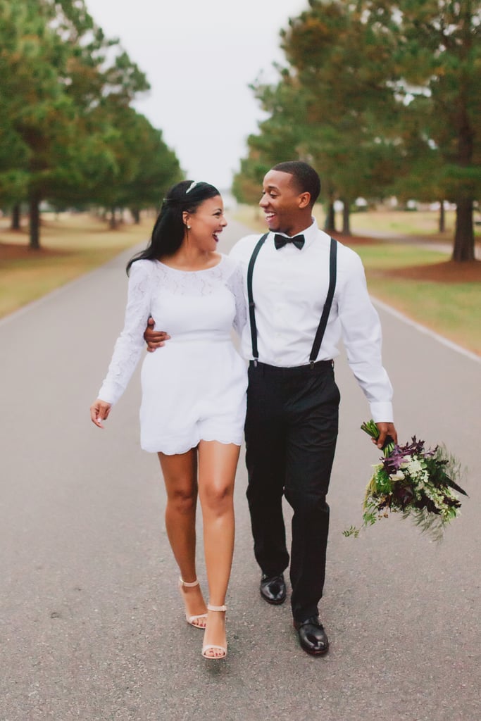 Modern Winter Elopement