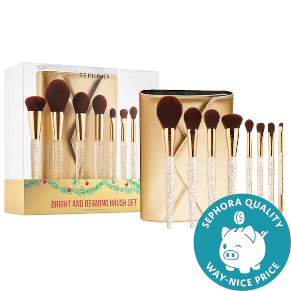 Sephora Collection Bright and Beaming 8 Piece Brush Set