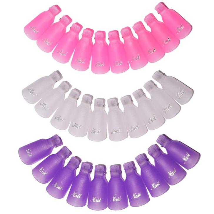 Nail Polish Remover Clips Set Best AtHome Gel Nails Kit POPSUGAR