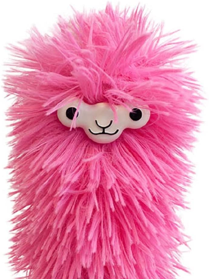 A Fun Stocking Stuffer: Fuzzy Pink Llama Duster