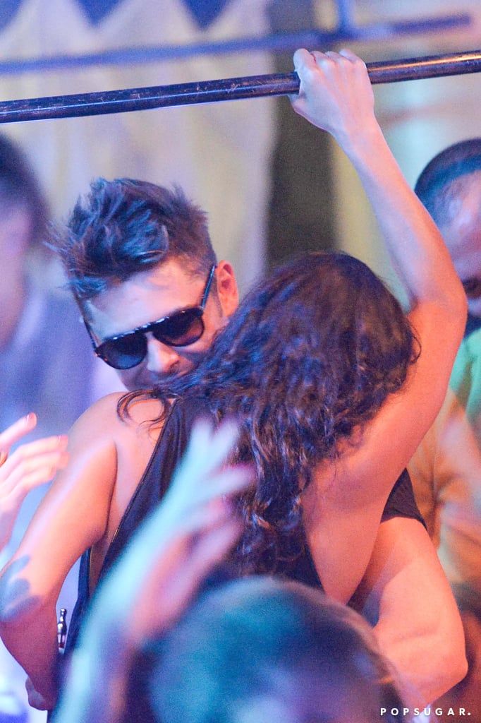 Zac Efron and Michelle Rodriguez Kissing in Italy