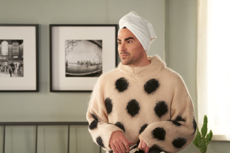 David Rose's Polka-Dot Sweater on "Schitt's Creek"